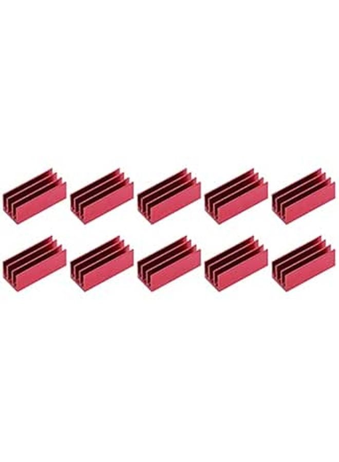 10 قطعة من المشتت الحراري الألومنيوم 40x16x16mm مجموعة مشعاع التبريد لوحدة طاقة المعالج M3 × 0.5 - Image 1