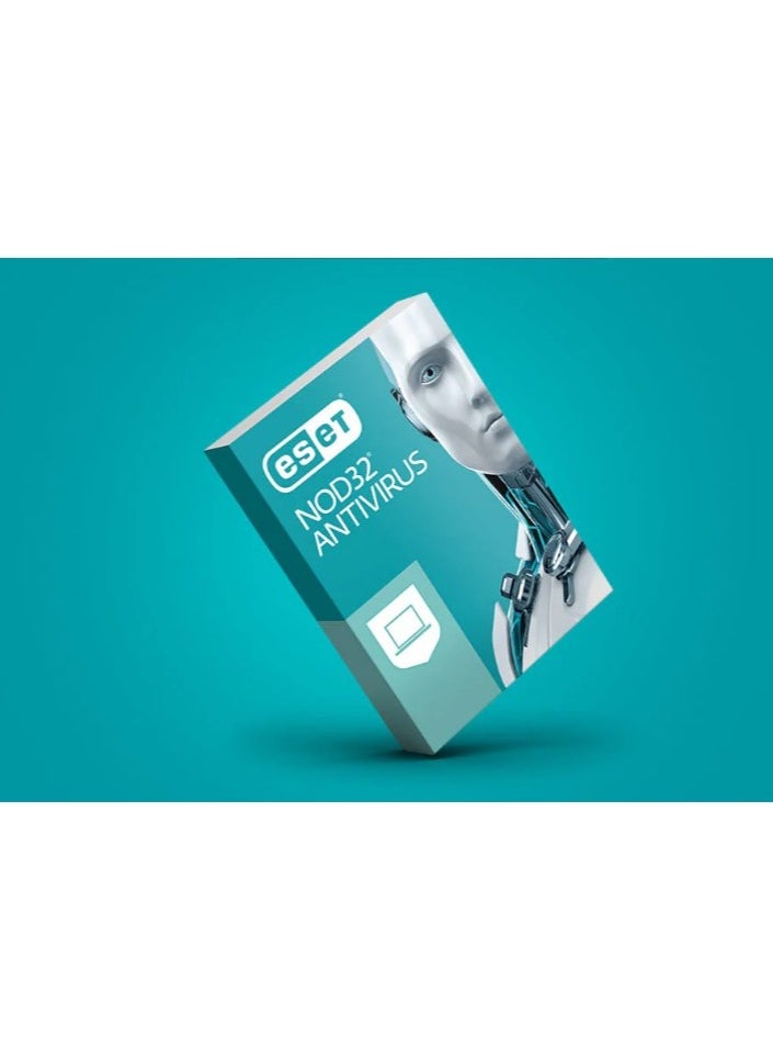 ESET - NOD32 Antivirus 1 License For 2 User 1 Year,Mac and Windows - Image 1