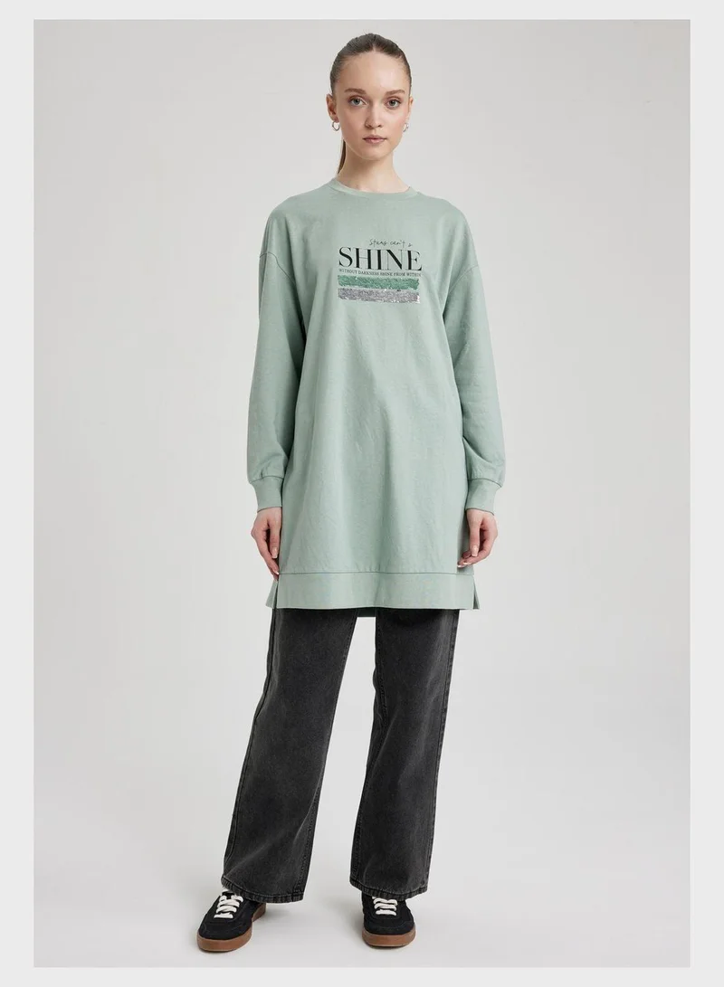 DeFacto Printed Tunic Top