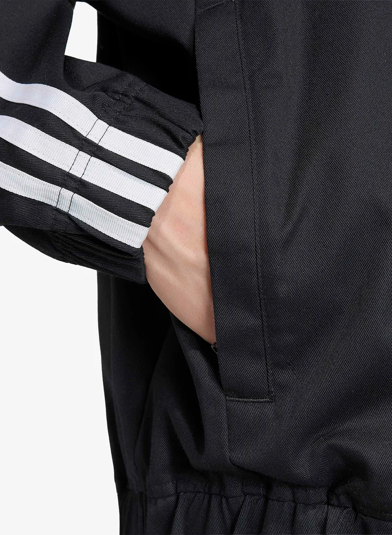 Adidas Originals BLACK Superstar Adicolor Twill Track Top for Men | Best Price UAE