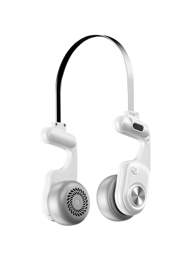 Loquat Portable Neck Fan, Hands-Free Wearable Fan with 5 Speeds、Lightweight and Quiet Design for Travel、Sports and Outdoor Activities - Image 1