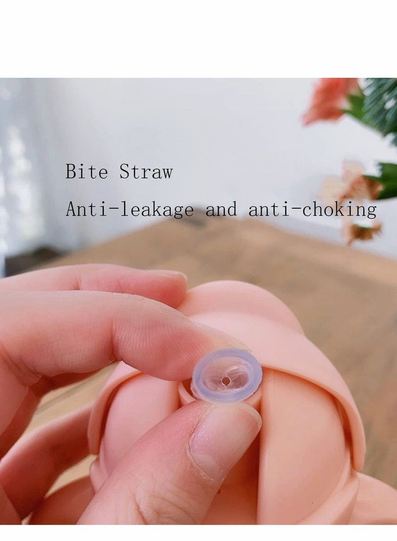 KASTWAVE Sippy Cup for Baby, more than 6 months, Kids Water Bottle 350ml, pill-Proof, Toddler with Straw and Handle, Anti-drop, Anti-leakage, Anti-choking Boys Girls Child - Image 3