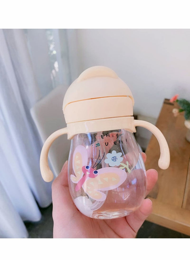 KASTWAVE Sippy Cup for Baby, more than 6 months, Kids Water Bottle 350ml, pill-Proof, Toddler with Straw and Handle, Anti-drop, Anti-leakage, Anti-choking Boys Girls Child - Image 1