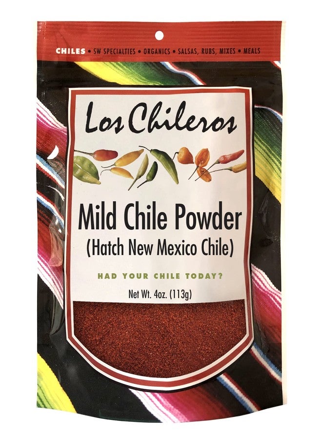 Los Chileros Chile Molido (Ground New Mexico Chile, Mild), 4-Ounce Packages (Pack of 12) - Image 1