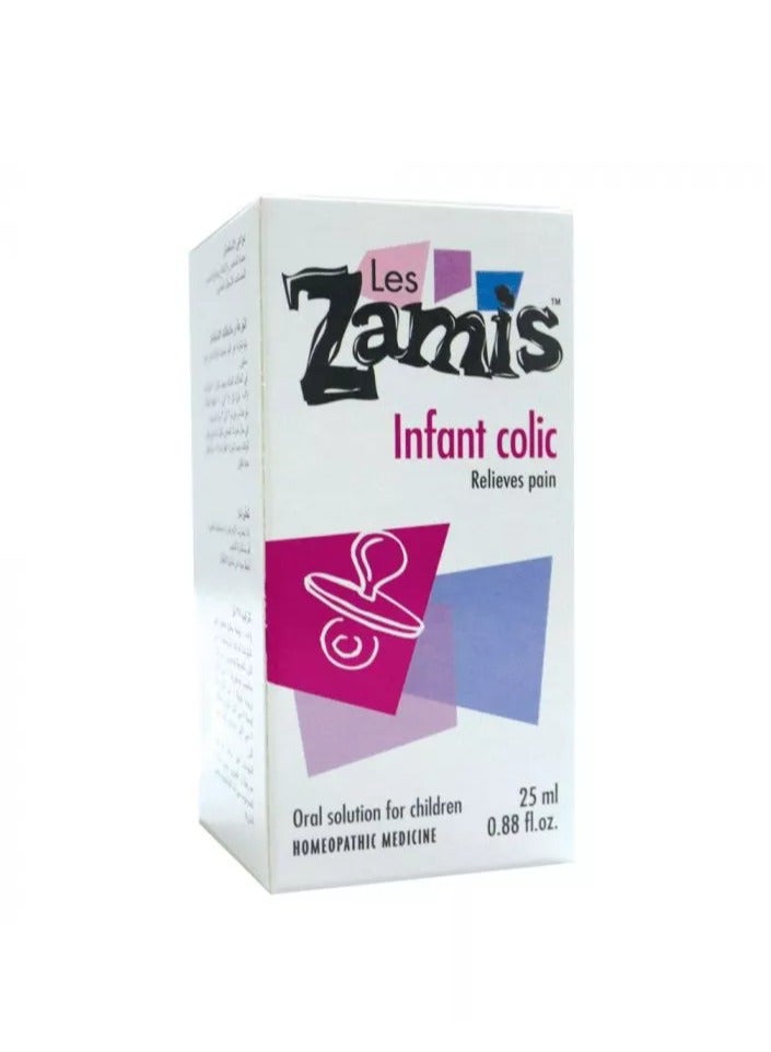 Les Zamis Infant Colic Oral Solution Drops 25 mL - Image 1