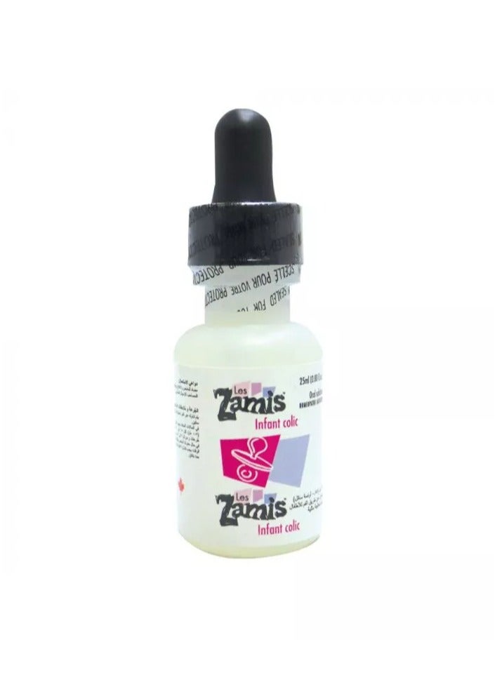 Les Zamis Infant Colic Oral Solution Drops 25 mL - Image 4