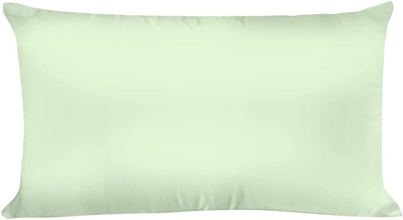 Spasilk Satin Pillowcase for Hair and Face, Satin Pillowcase, King Sized - Sage Pillowcase - Image 1