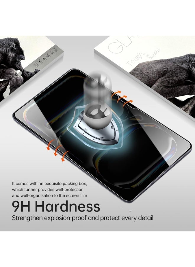 Muzz Privacy Screen Protector for Ipad Pro 11 Inch M4 2024 9H Protective Tempered Glass Anti-Scratch Privacy Screen  Anti-Bubble Screen Protector for Ipad Pro 11 2024 - Image 4