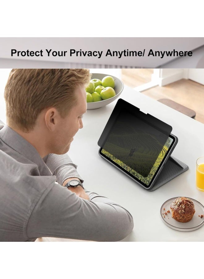 Muzz Privacy Screen Protector for Ipad Pro 11 Inch M4 2024 9H Protective Tempered Glass Anti-Scratch Privacy Screen  Anti-Bubble Screen Protector for Ipad Pro 11 2024 - Image 3