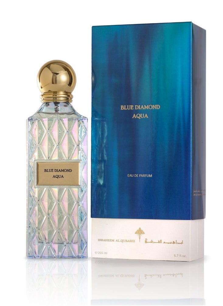 IBRAHEEM AL.QURESHI Blue Diamond Aqua 200 ml  - Image 2