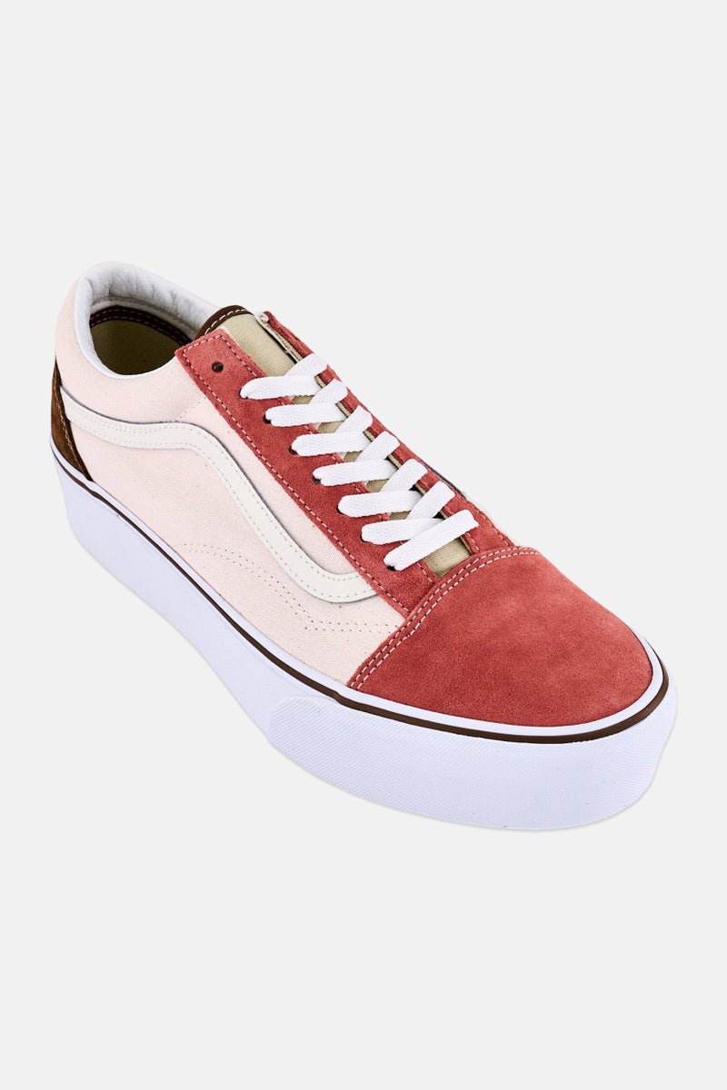 VANS Men Old Skool Stackform Lace Up Tennis Shoes, Multicolor - Image 1