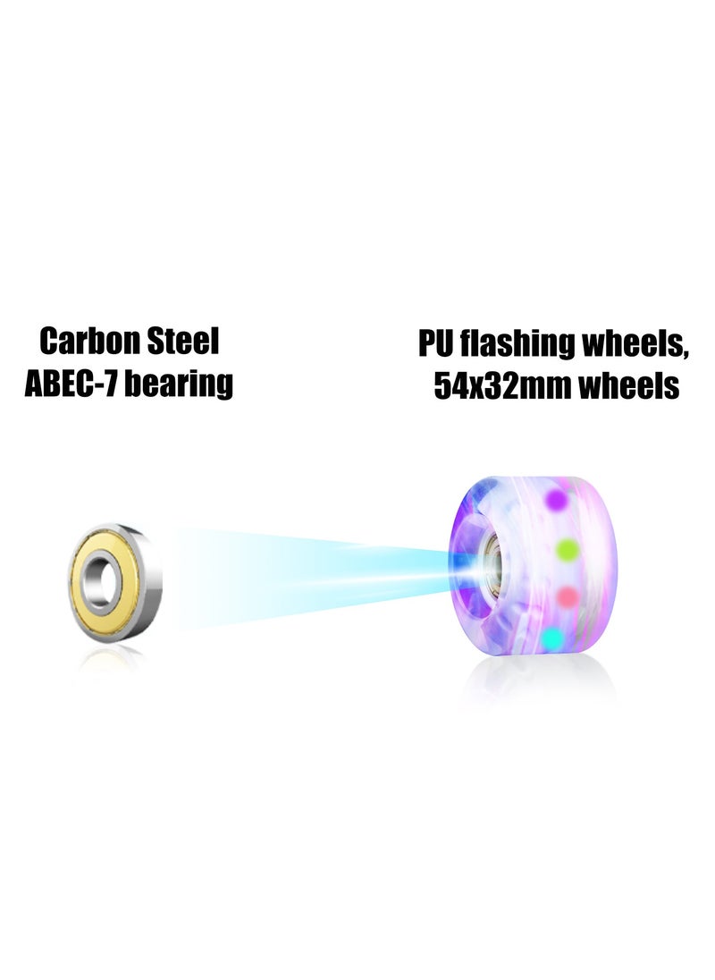 LIMOS Kids Adjustable Roller Skates with Light Up Wheels Perfect for Beginners & Growing Feet  - Image 5