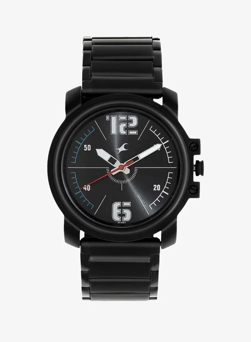 fastrack Men's Stainless Steel Analog Watch 3039NM02 - 42 mm