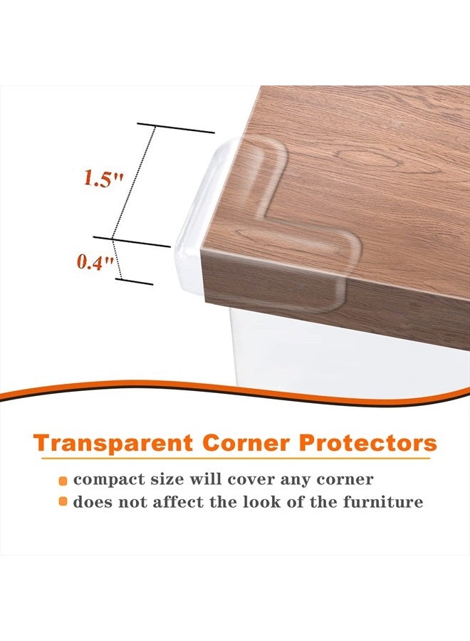 Gudui 12 Pack Corner Guards Corner Protectors for Baby Furniture Corner & Edge Safety Bumpers Baby Proofing Bumper Cushion for Table Furniture Sharp Corners - Image 4