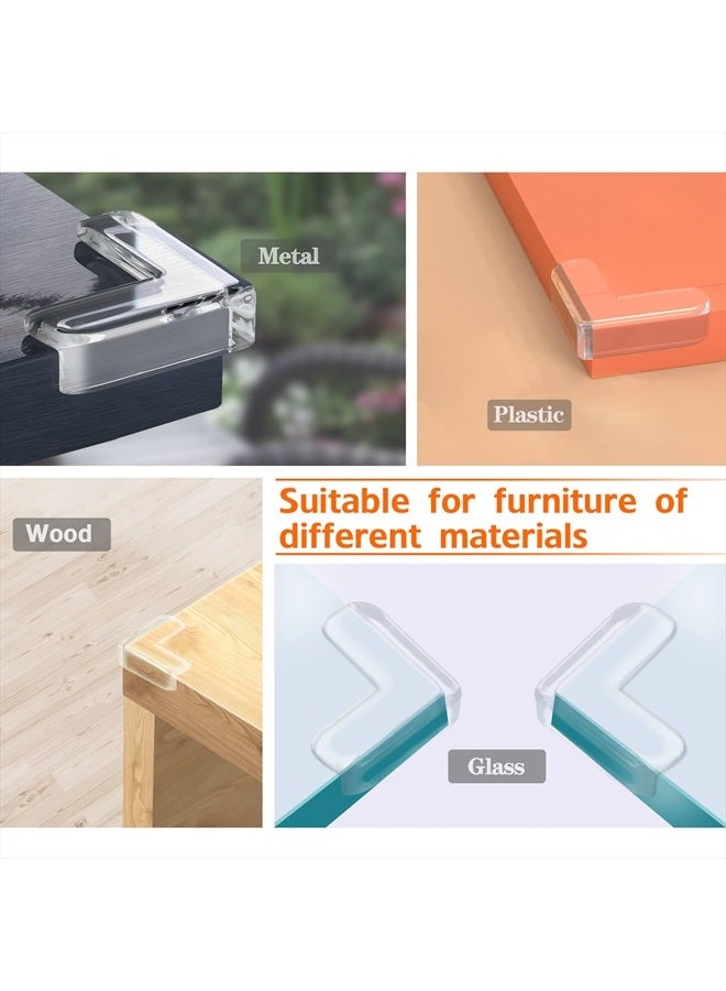 Gudui 12 Pack Corner Guards Corner Protectors for Baby Furniture Corner & Edge Safety Bumpers Baby Proofing Bumper Cushion for Table Furniture Sharp Corners - Image 5