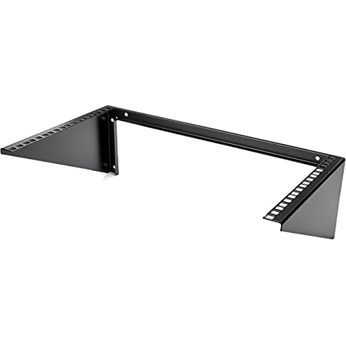 Startech.com StarTechcom 6U Wall Mount Patch Panel Bracket 19 in Steel Vertical Mounting Bracket for Networking and Data Equipment TAA RK619WALLV - Image 1