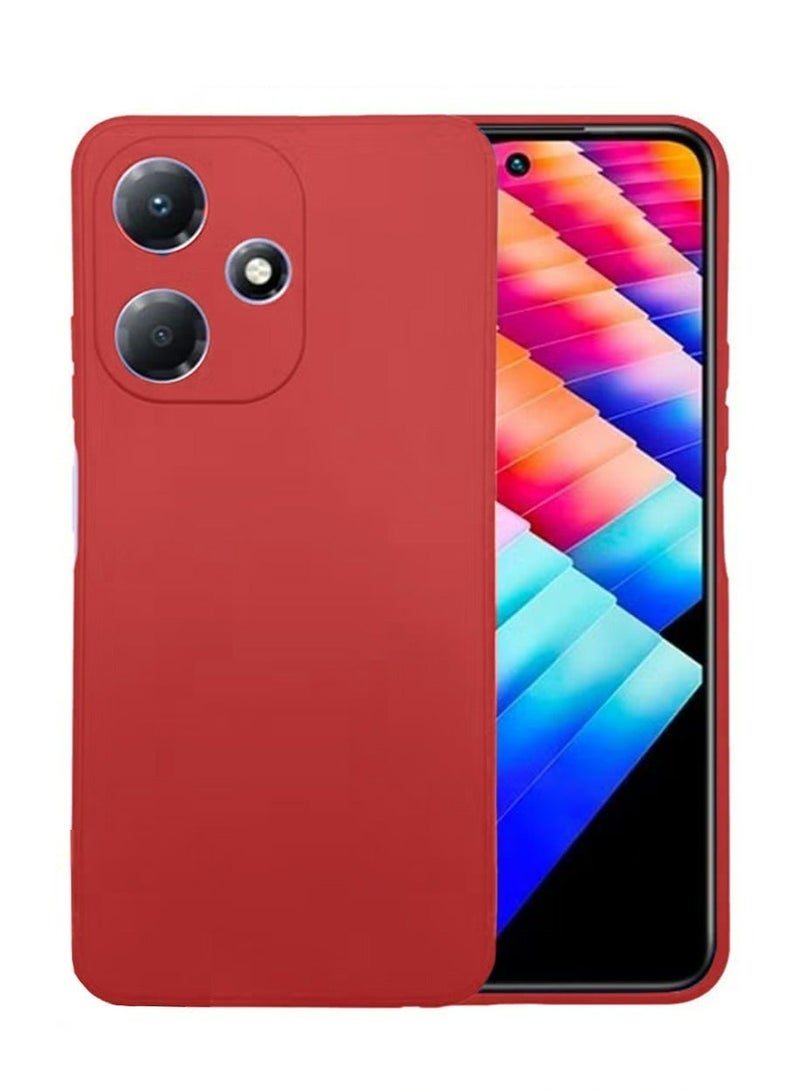 Infinix Hot 30i/Hot 30i NFC/X669 Silicone Back Case Cover Mobile Phone Accessories with Anti-drops Anti-fingerprints Camera Protection Soft Anti-scratches Anti-drops Anti-fingerprints Protector - Image 1