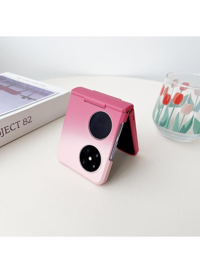 زبون جراب لهاتف Huawei Pocket 2 مصنوع من الجلد ومقاوم للصدمات بتغطية كاملة من البولي كربونات - Image 4