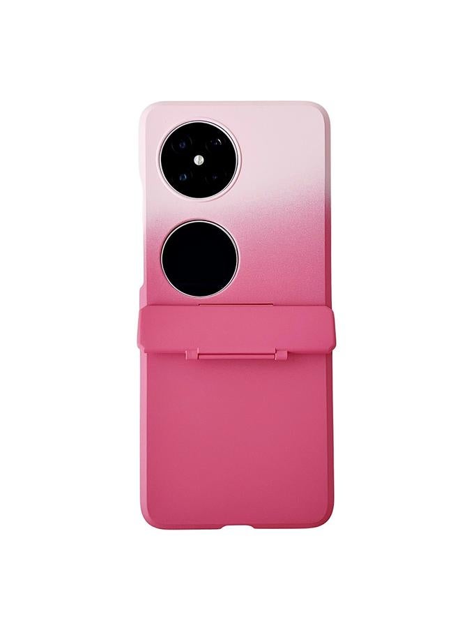 زبون جراب لهاتف Huawei Pocket 2 مصنوع من الجلد ومقاوم للصدمات بتغطية كاملة من البولي كربونات - Image 2