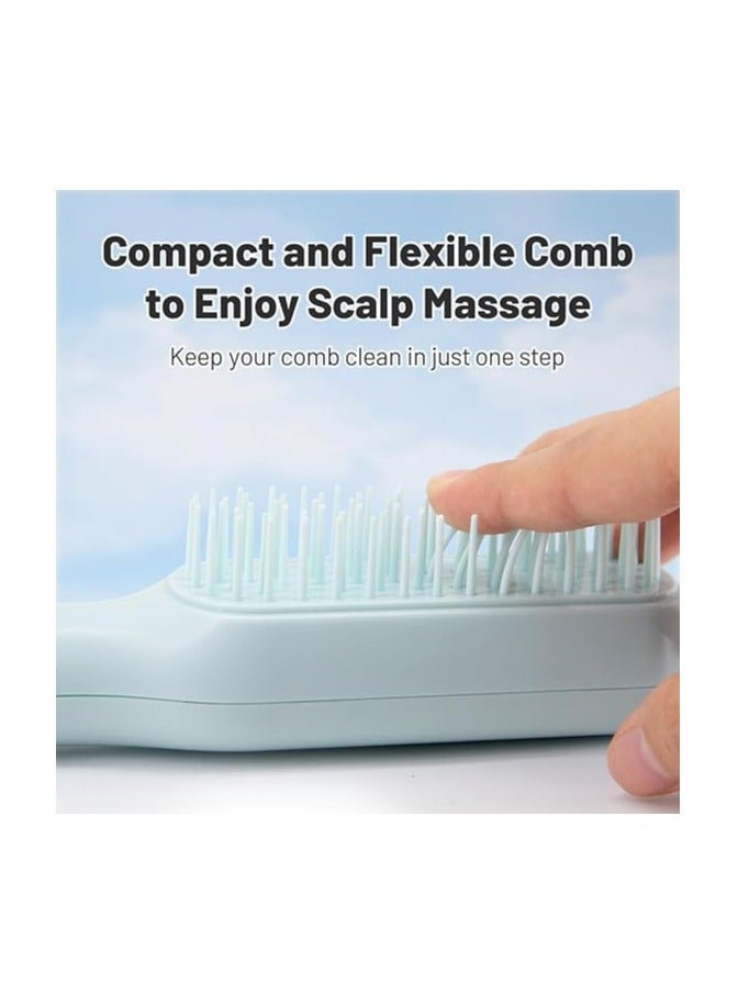 Mini Hair Detangling Brush – Comfortable Design for All Hair Types - Image 4