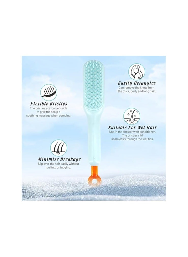 Mini Hair Detangling Brush – Comfortable Design for All Hair Types - Image 2