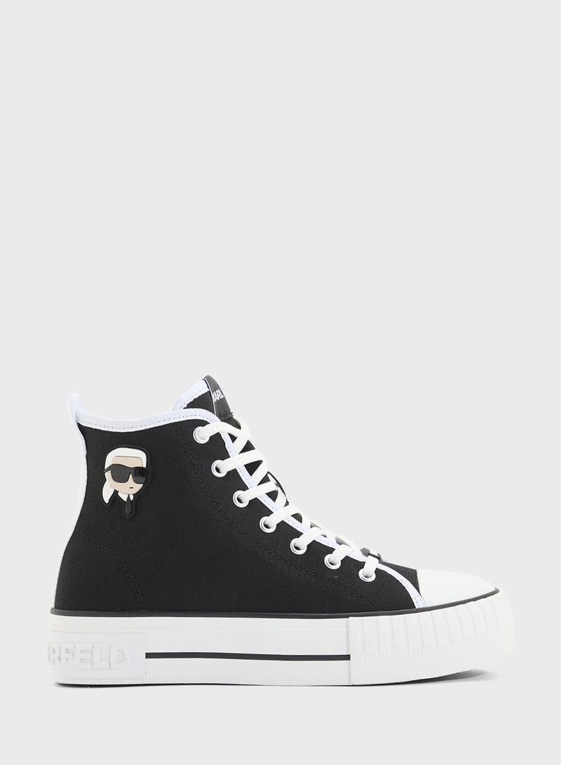 Karl Lagerfeld KAMPUS MAX NFT Patch Hi Lace  - Image 1