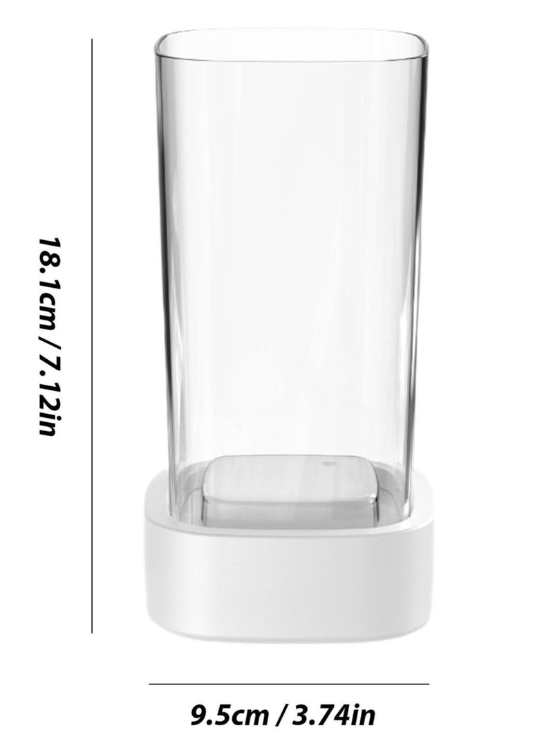 Zikra Jewelry Cleaner  High Frequency Glasses Cleaner  360 Degree Jewelry Washing Machine  Ultrasonic Jewelry Washer  Portable Household Ultrasonic Cleaning Machine for Watch  Earrings  Eyeglasses - Image 4