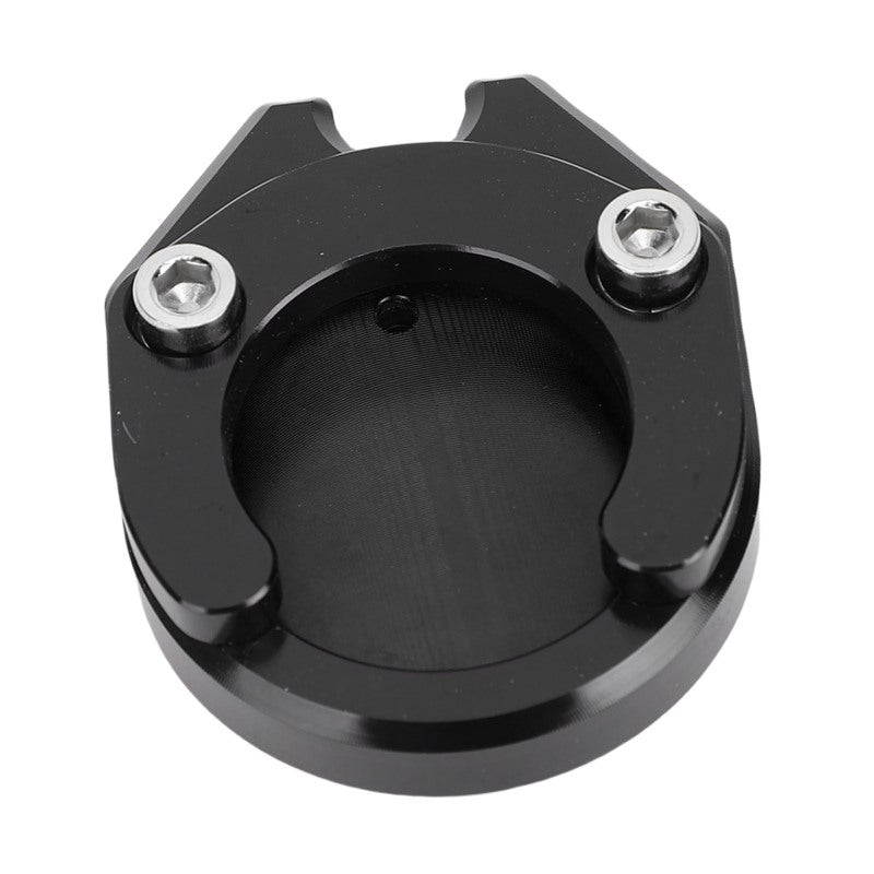 SPIDER Motorcycle Side Stand Extension Plate Aluminium Alloy Strong Support Centre Mount Foot Stand Enlarger Pad Replacement for Xmax Nmax Nvx Aerox Black - Image 3