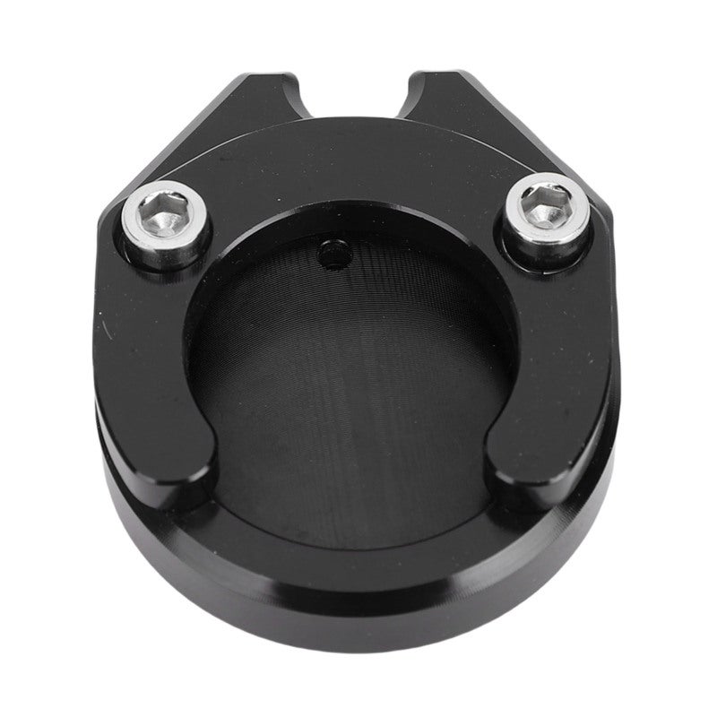 SPIDER Motorcycle Side Stand Extension Plate Aluminium Alloy Strong Support Centre Mount Foot Stand Enlarger Pad Replacement for Xmax Nmax Nvx Aerox Black - Image 1