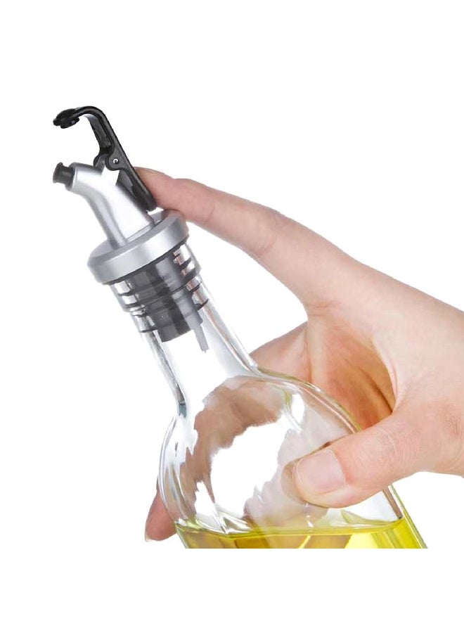 Elemental Kitchen 5-Piece Durable Non-Drip Spout Salad Dressing Set Multicolor 21.8 x 14.5 x 11.7 cm 79002004  - Image 4