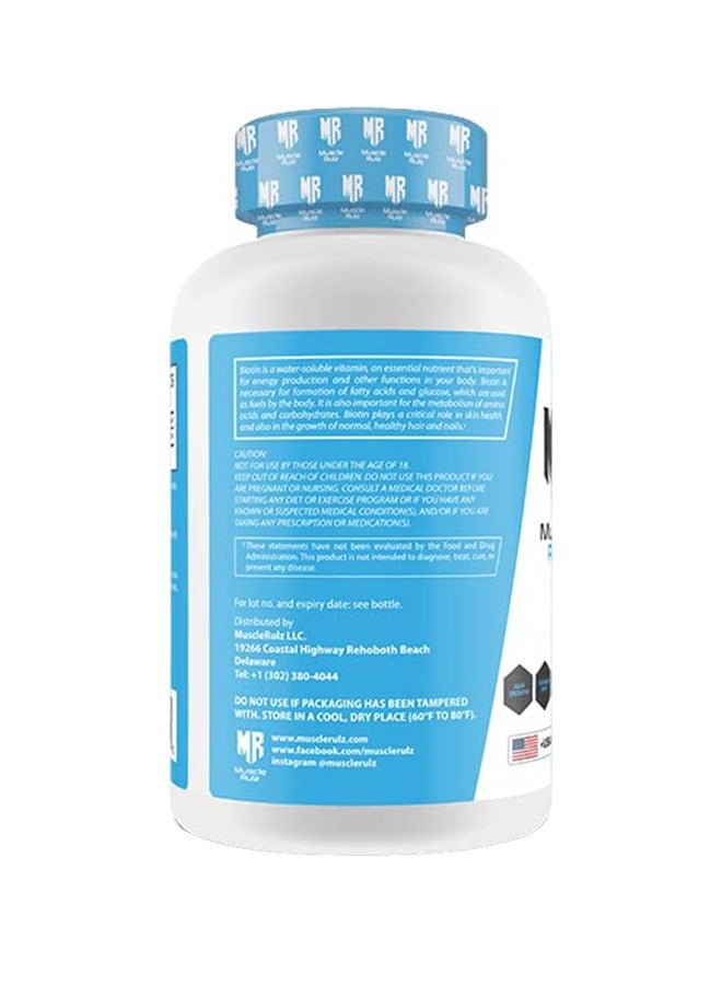 ماسل رولز مايصلرولز بيوتين 10000 ملغ - 100 حصة - Image 4
