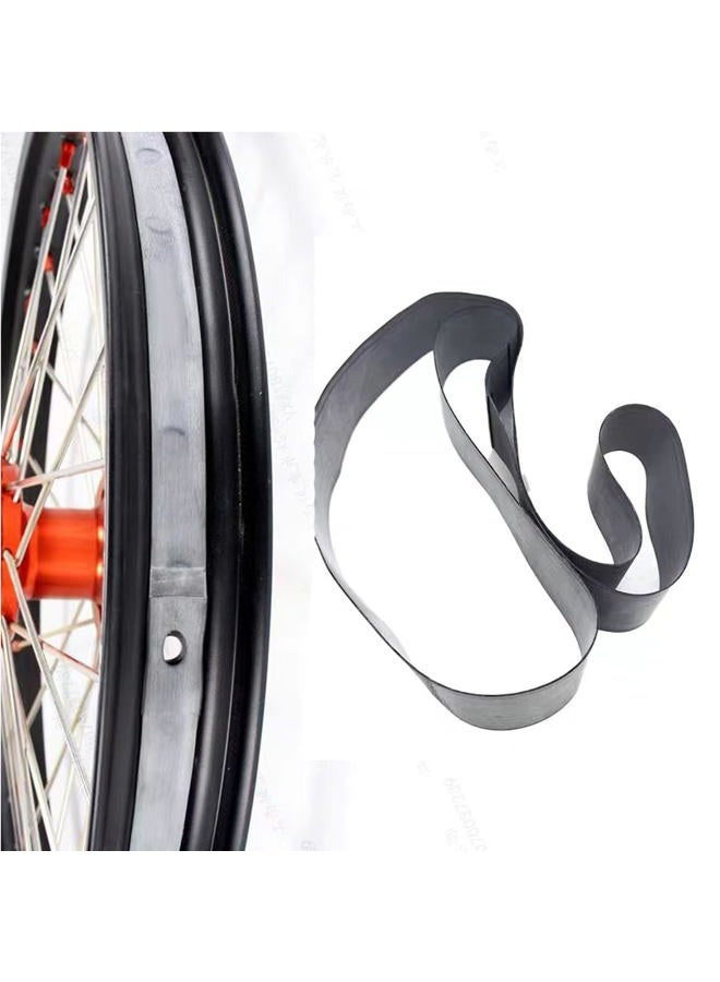 WINTOWIN شرائط جنط الدراجة النارية 17 بوصة × 1 بوصة، شريط جنط العجلة للدراجة النارية - احمِ أنبوب الإطار من ثقوب المسامير - Image 4