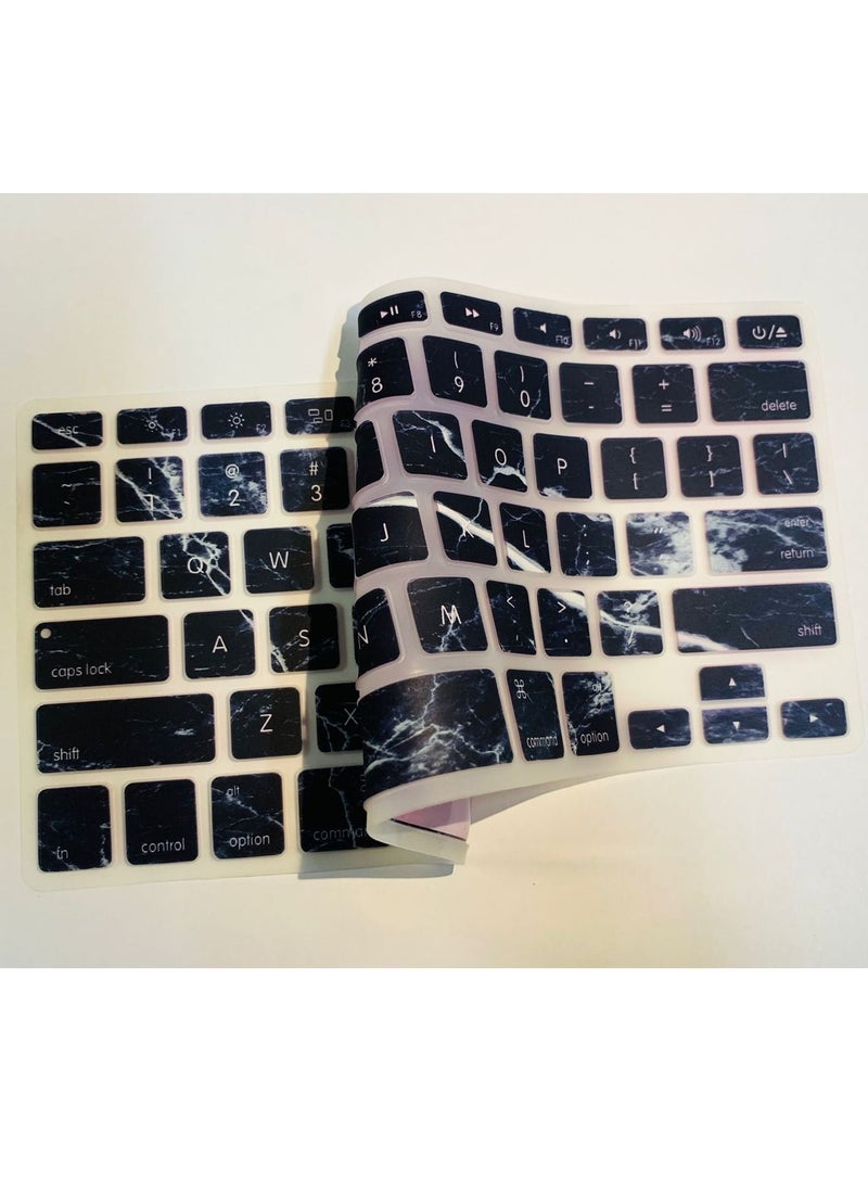 Ntech English Language Silicone Keyboard Cover for A1466 A1369 MacBook Pro 13/15/17in A1278/A1425/A1502/A1286/A1398 US Layout - Image 4
