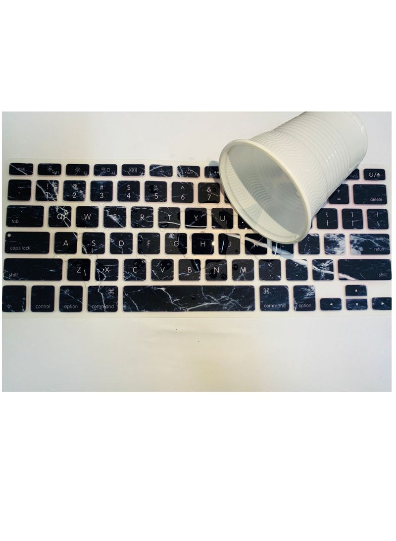 Ntech English Language Silicone Keyboard Cover for A1466 A1369 MacBook Pro 13/15/17in A1278/A1425/A1502/A1286/A1398 US Layout - Image 2