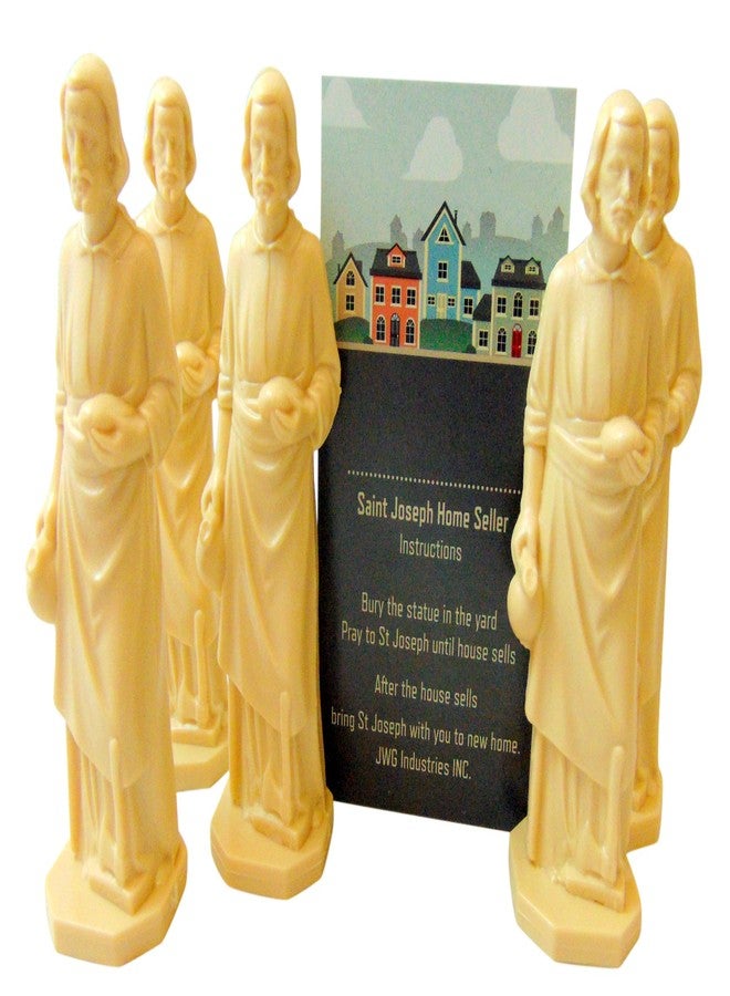 JWG Industries مجموعة أدوات بائعي المنازل من JWG Industries Saint Joseph، مجموعة من 5 قطع، مجموعة قطع أراضي بالجملة للوسطاء العقاريين - Image 1