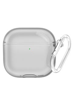 Transparent black (with a lock) AirPods 4th generation