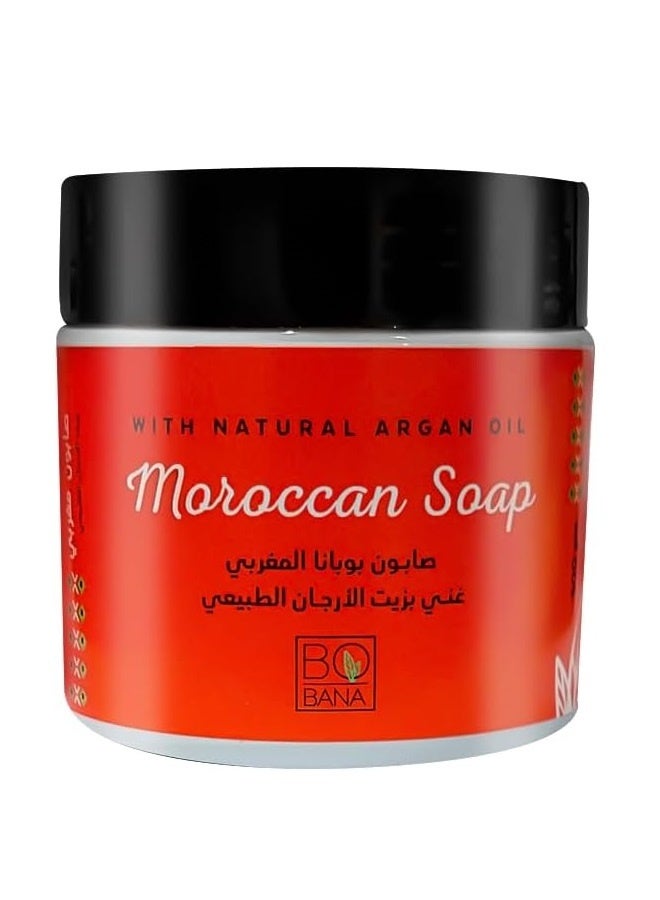 BOBANA Moroccan Soap With Natural Argan Oil- 500 Gm - Image 1