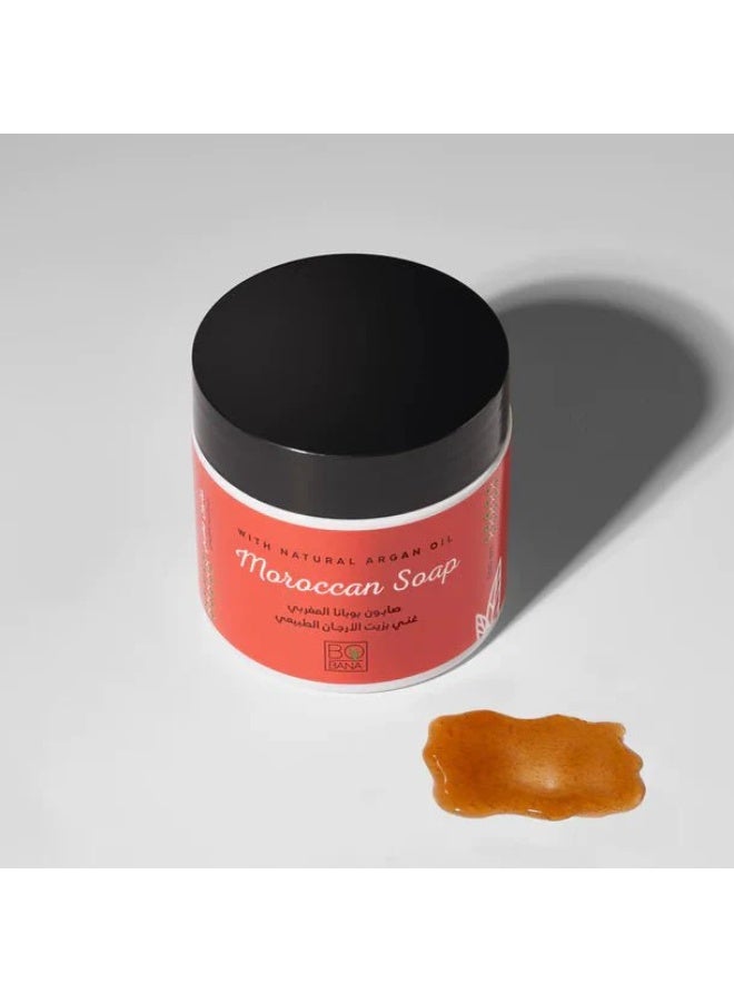 BOBANA Moroccan Soap With Natural Argan Oil- 500 Gm - Image 3