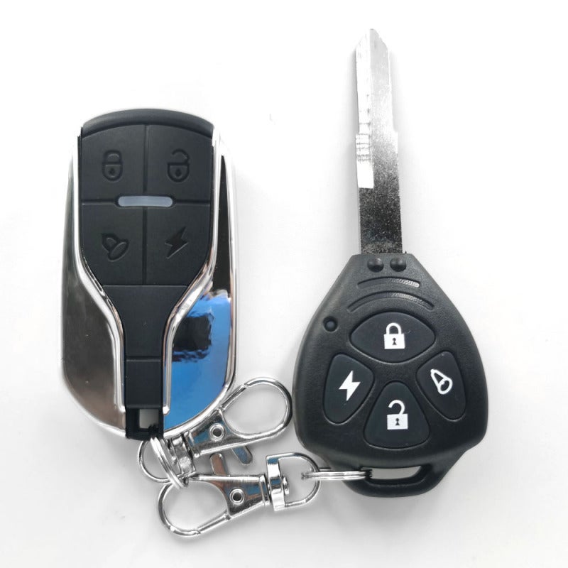 Anti-Theft Alarm System: 4-Level Sensitivity, Loud Horn, Blinking Lights - Remote Engine Starter Stop for Motorcycle with 100+ Meter Control Distance, Keyless Driving, Easy Installation for Motorcycle - Image 3