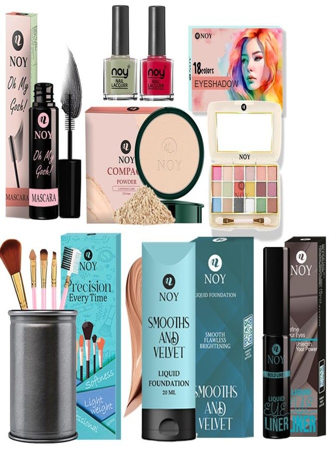 Noy Everyday Makeup Kit Valentine Day Makeup Kit With Easy Blendability Cruelty-Free Makeup Kit Pack Of 13 - Image 2