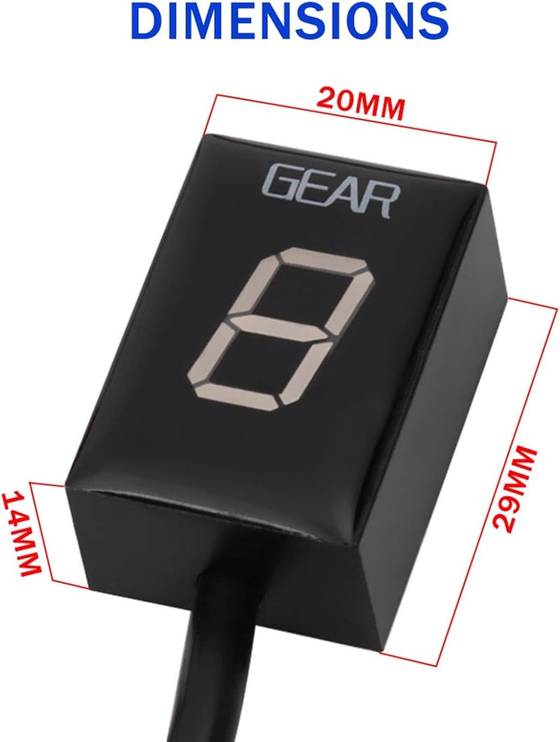 Wivplex Motorcycle Gear Indicator for Ducati - Image 2