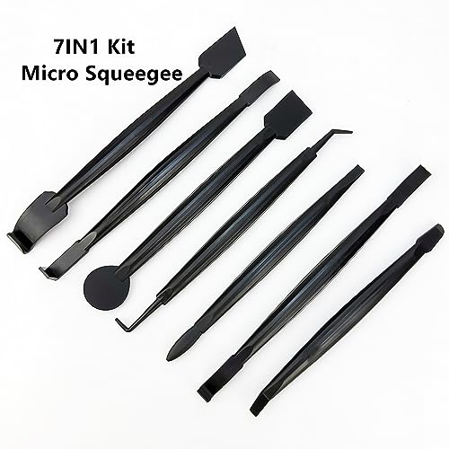 GUGUGI Car Wrapping Vinyl Tool Kit Window Film Tint Tools Kit with Car Edge Wrap Squeegee, Vinyl Felt Squeegee, 9mm Utility Knife with 10pcs Blades, and Safety Cutter - Image 2