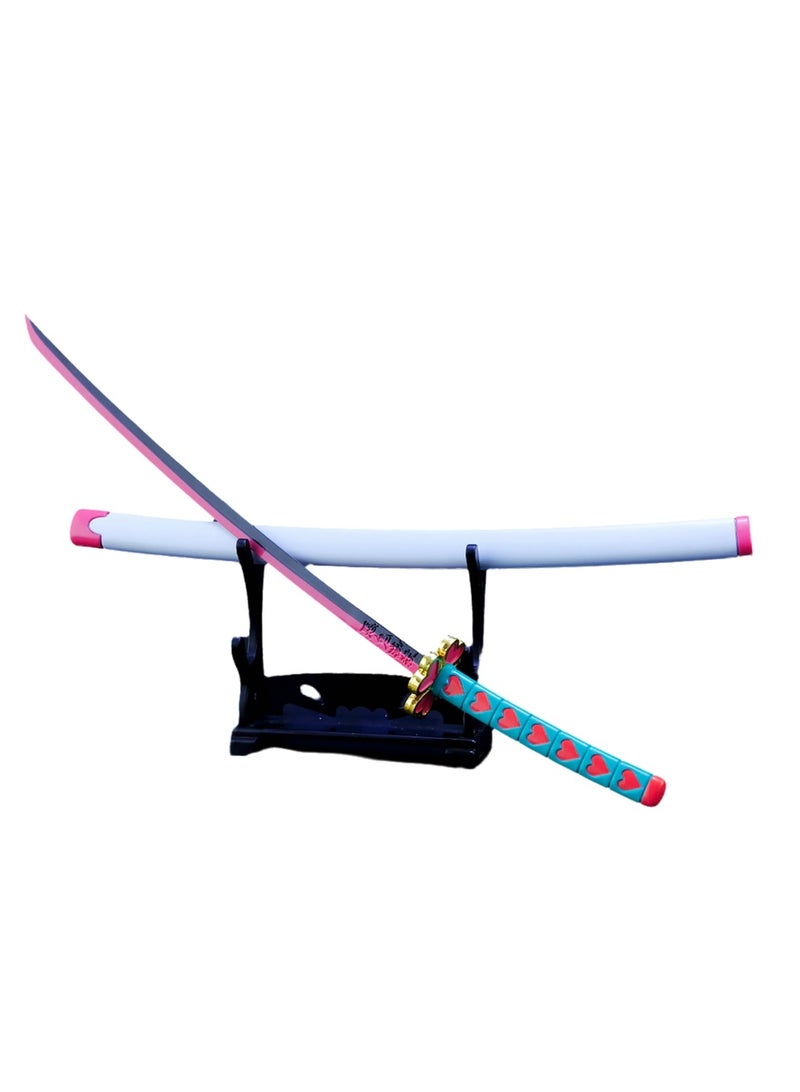 26cm Anime Demon Slayer Nichirin Sword Model Toy with Scabbard Costumes Accessories - Image 1