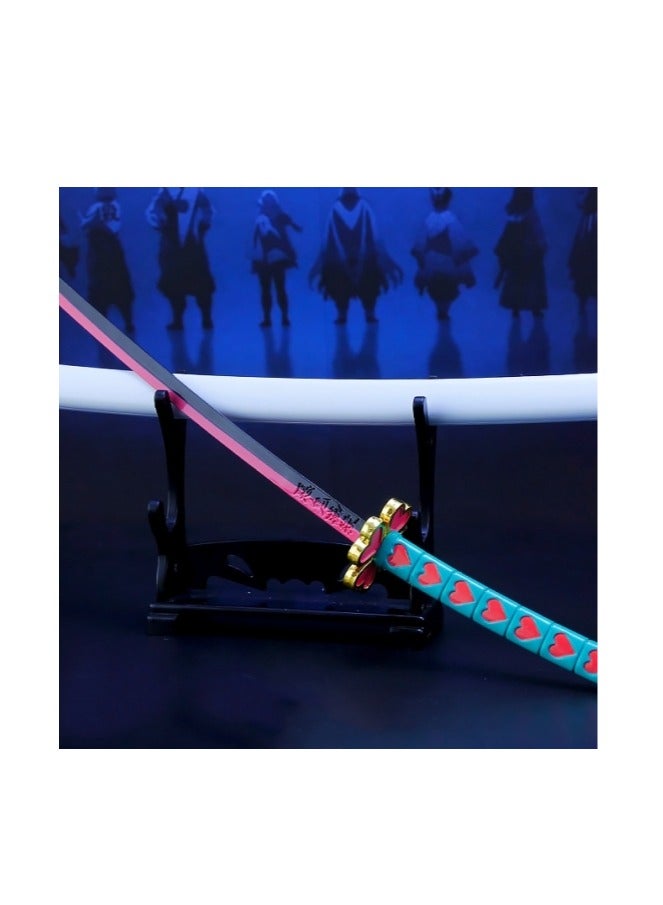 26cm Anime Demon Slayer Nichirin Sword Model Toy with Scabbard Costumes Accessories - Image 3