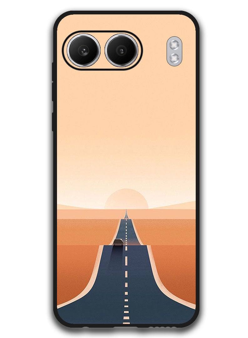Theodor Protective Case Anti Scratch Shock Proof Bumper Cover For OnePlus Nord 4 Long Road - Image 1