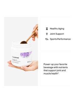 Thorne Collagen Fit Collagen with Nicotinamide Riboside Dietary Supplement Net WT 17.8 OZ 506 grams  - Image 4