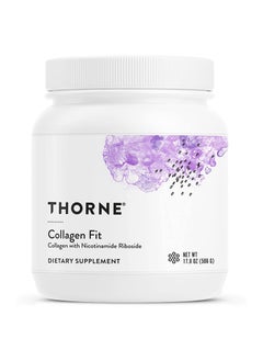 Thorne Collagen Fit Collagen with Nicotinamide Riboside Dietary Supplement Net WT 17.8 OZ 506 grams  - Image 1