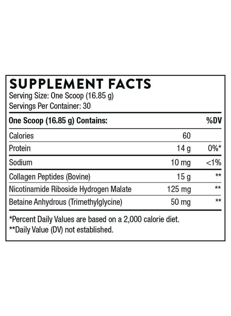 Thorne - Collagen Fit Collagen with Nicotinamide Riboside Dietary Supplement Net WT 17.8 OZ 506 grams - Image 1