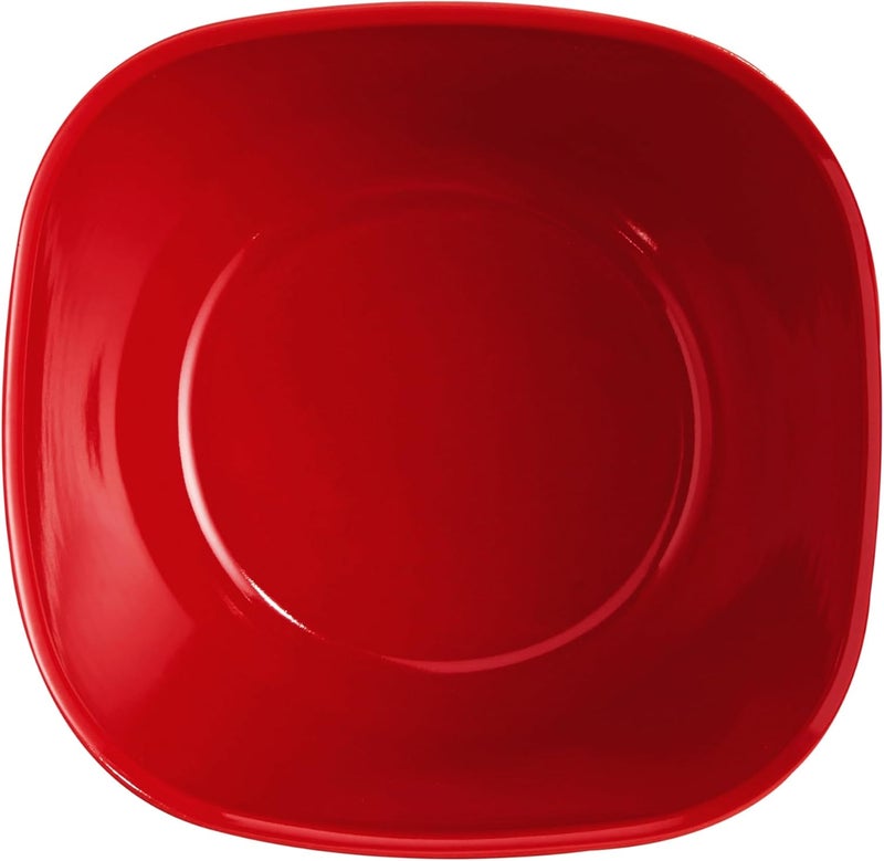 Emile Henry وعاء سلطة متوسط من إميل هنري مصنوع في فرنسا من السيراميك 875x 86x 55 35Qt بورغندي - Image 4