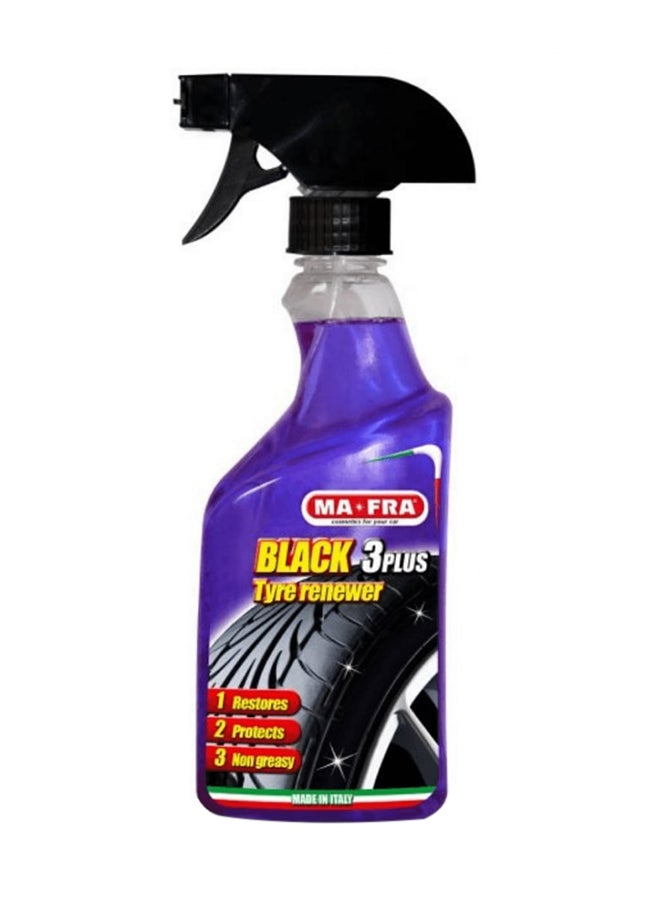 مافرا ملمع الإطارات مافرا بلاك 3 بلس – لمعان وحماية فائقة (500 مل)